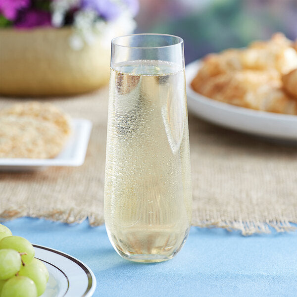 Stemless Champagne Flutes